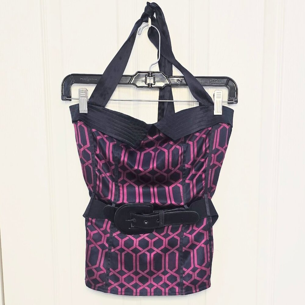 BEBE Halter Top – Size Small